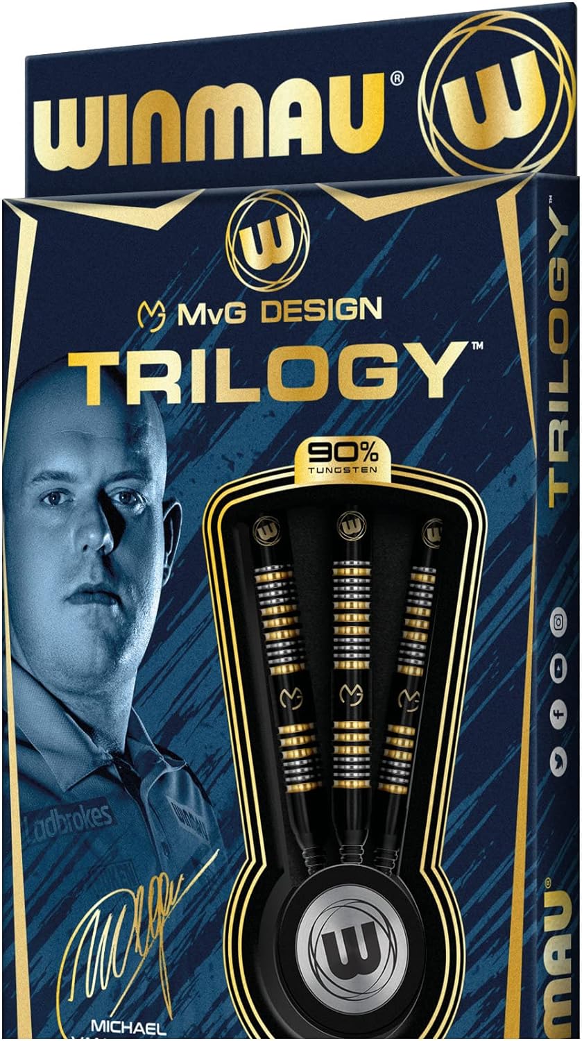 Winmau Michael Van Gerwyn MvG Trilogy 90% Tungsten Professional ...